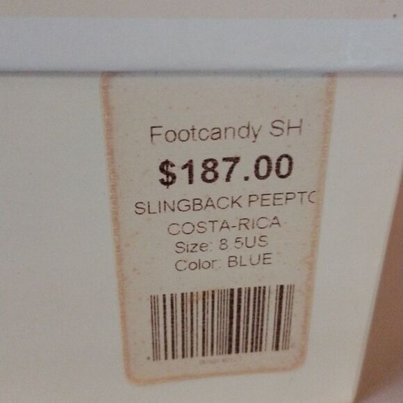 Footcandy Royal Blue Suede Platform Heels. - Picture 8 of 13